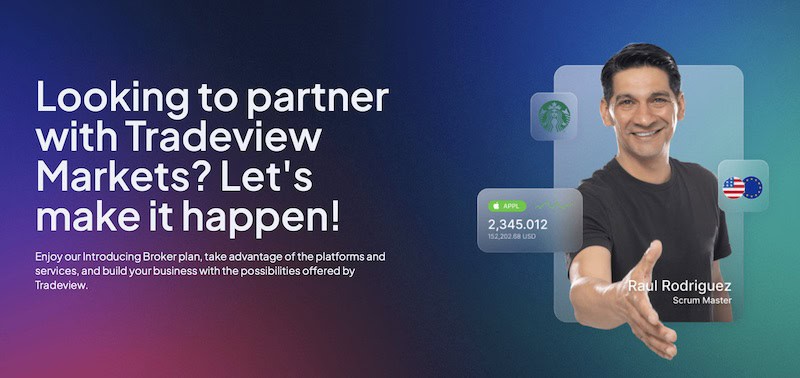 Tradeview Markets Unveils Lucrative Introducing Broker Program with Daily Payouts and Advanced Tools